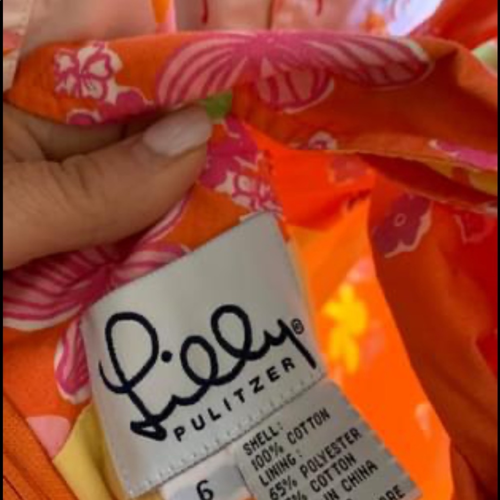 Lilly strapless dress size 6